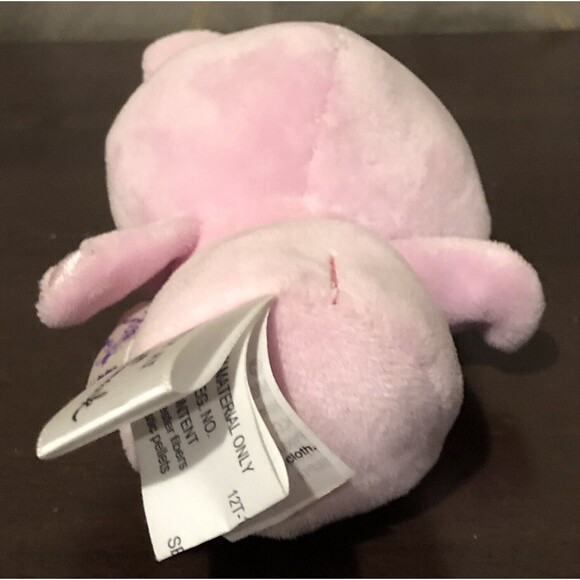 Pink Hug Lovin Hippo Plush Hallmark Itty Bittys Limited Edition Valentines 5” - Picture 8 of 9